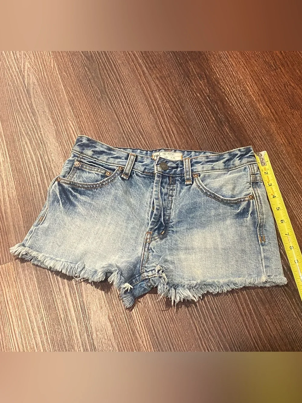 Free People Denim Shorts